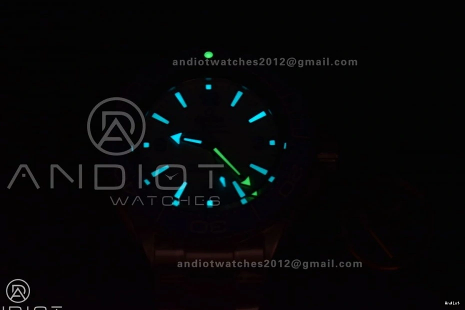 Bezel 6000M Seamaster 1:1 Strap Best Deep Rubber Gray Ultra Ceramic Black A2824 on Orange Edition Dial SS TF 1228